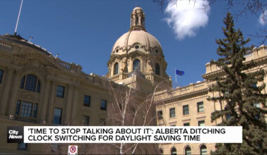 Alberta ditching time switching, premier declares