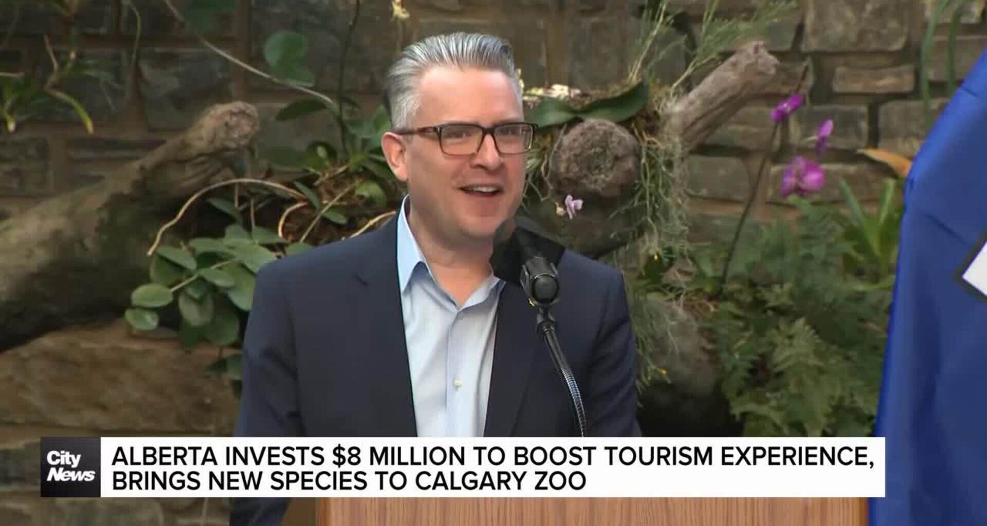 Alberta invests $8M to boost tourism experience, brings new species to Calgary Zoo