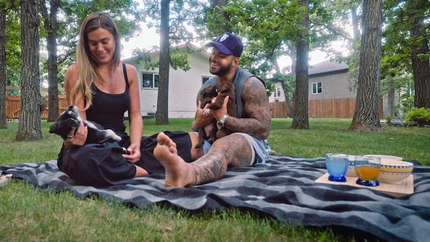 How CFL star Brady Oliveira and influencer Alex Blumberg built a life around rescuing dogs