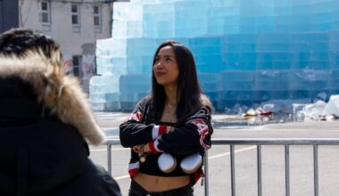 IN PHOTOS | Drake's ice installation attracts fans