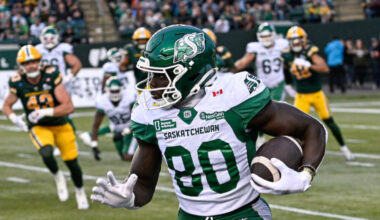 Ajou Ajou Suspended by CFL, Released by Saskatchewan Roughriders Over Gender-Based Violence Policy Violation