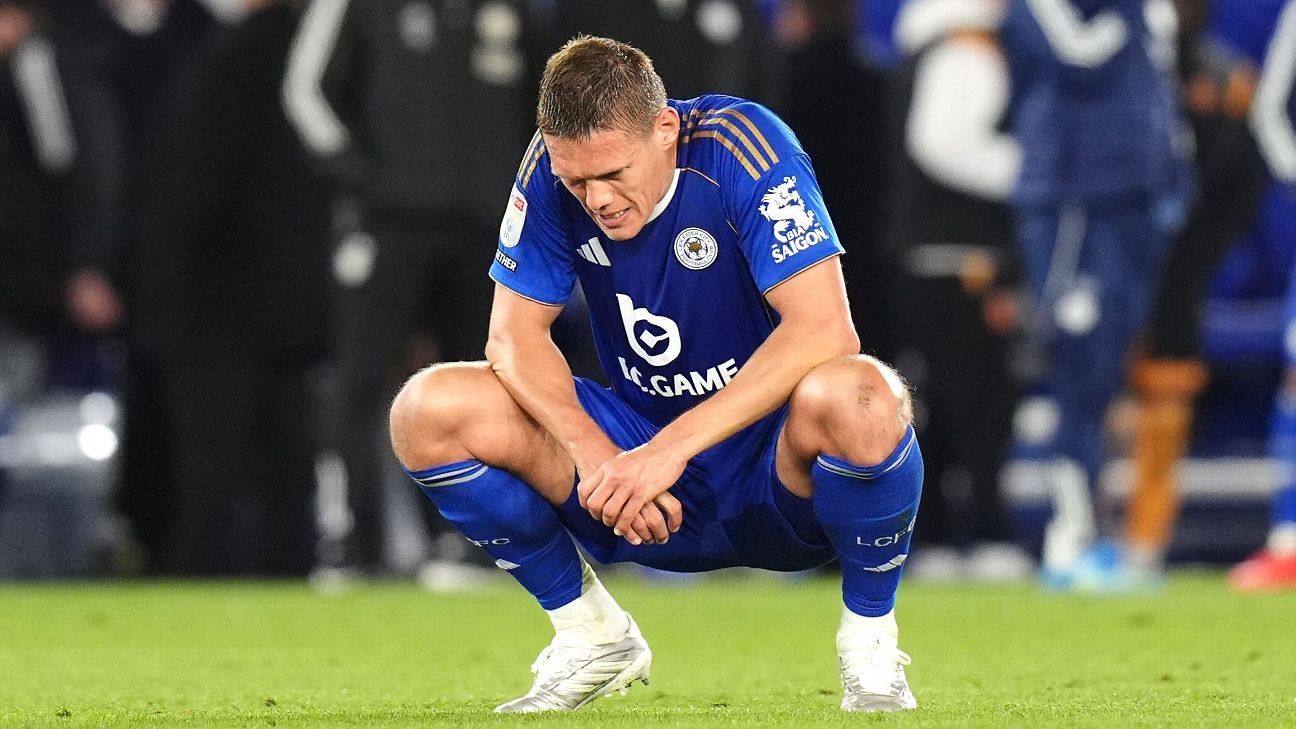 Leicester's fall from grace: From Prem champions to League One