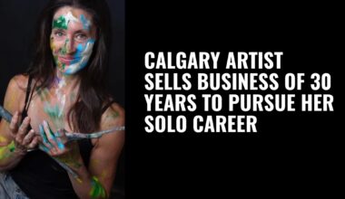 Calgary artist sells business of 30 years to pursue her solo career