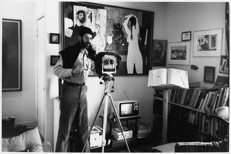 photographer standing in a living room
