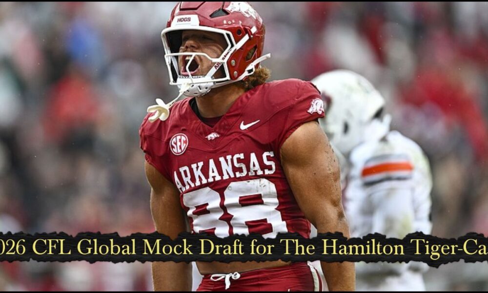 2026 CFL Global Mock Draft for The Hamilton Tiger-Cats