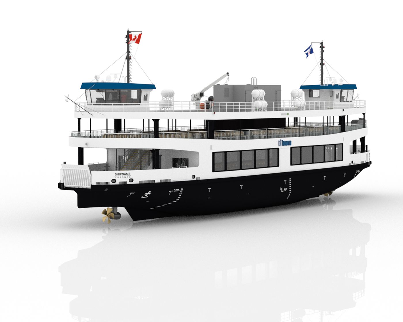 toronto electric ferries
