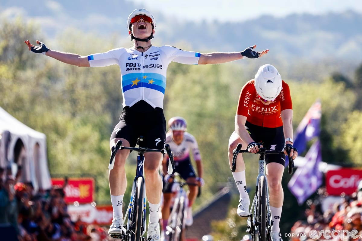 Vollering makes a statement with Flèche Wallonne victory