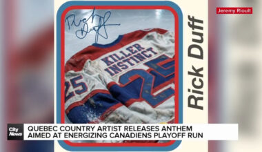 Quebec artist Rick Duff releases Montreal Canadiens playoff anthem