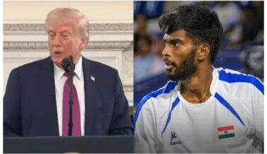 "That's really incredible, DK": Indian tennis player Dhakshineswar Suresh gets high praise from US Prez Trump