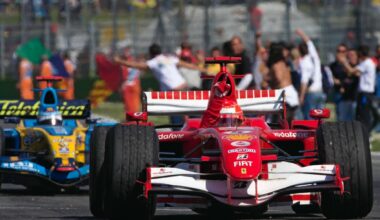 20 years ago, Michael Schumacher held off Fernando Alonso in Imola F1 duel