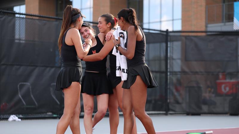 Maryland Women’s Tennis Defeats Northwestern in First Round of Big Ten Tournament!