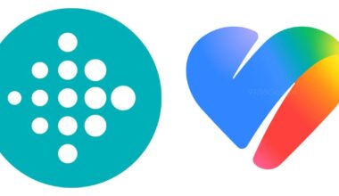 This is the Google Health logo that might replace the Fitbit app