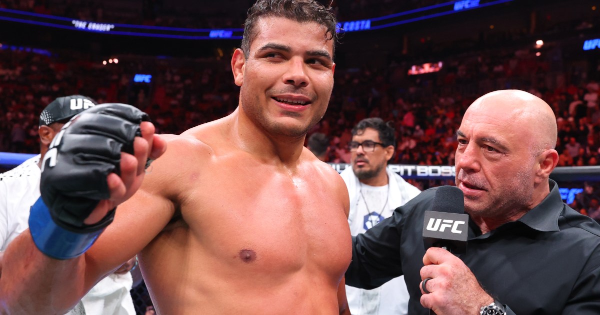 Awestruck Joe Rogan Picks Paulo Costa To Become Next UFC Champion