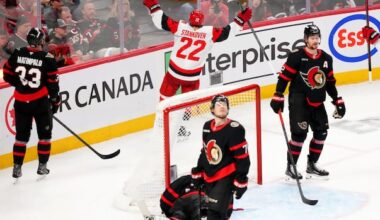 Stankoven scores again, Hurricanes down Senators to complete four-game sweep