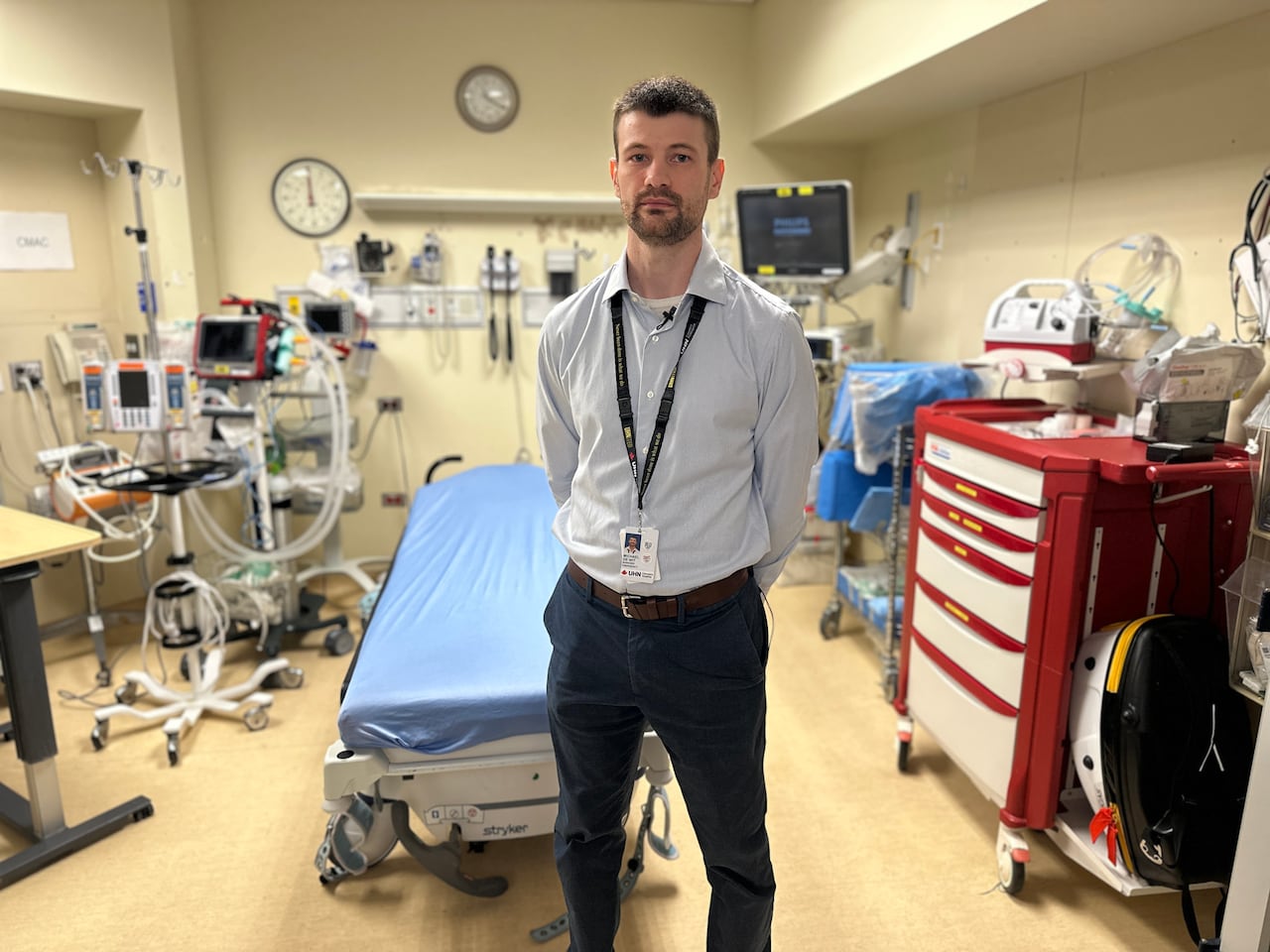 Michael De Wit is the nurse manager at UHN's Toronto General Hospital.