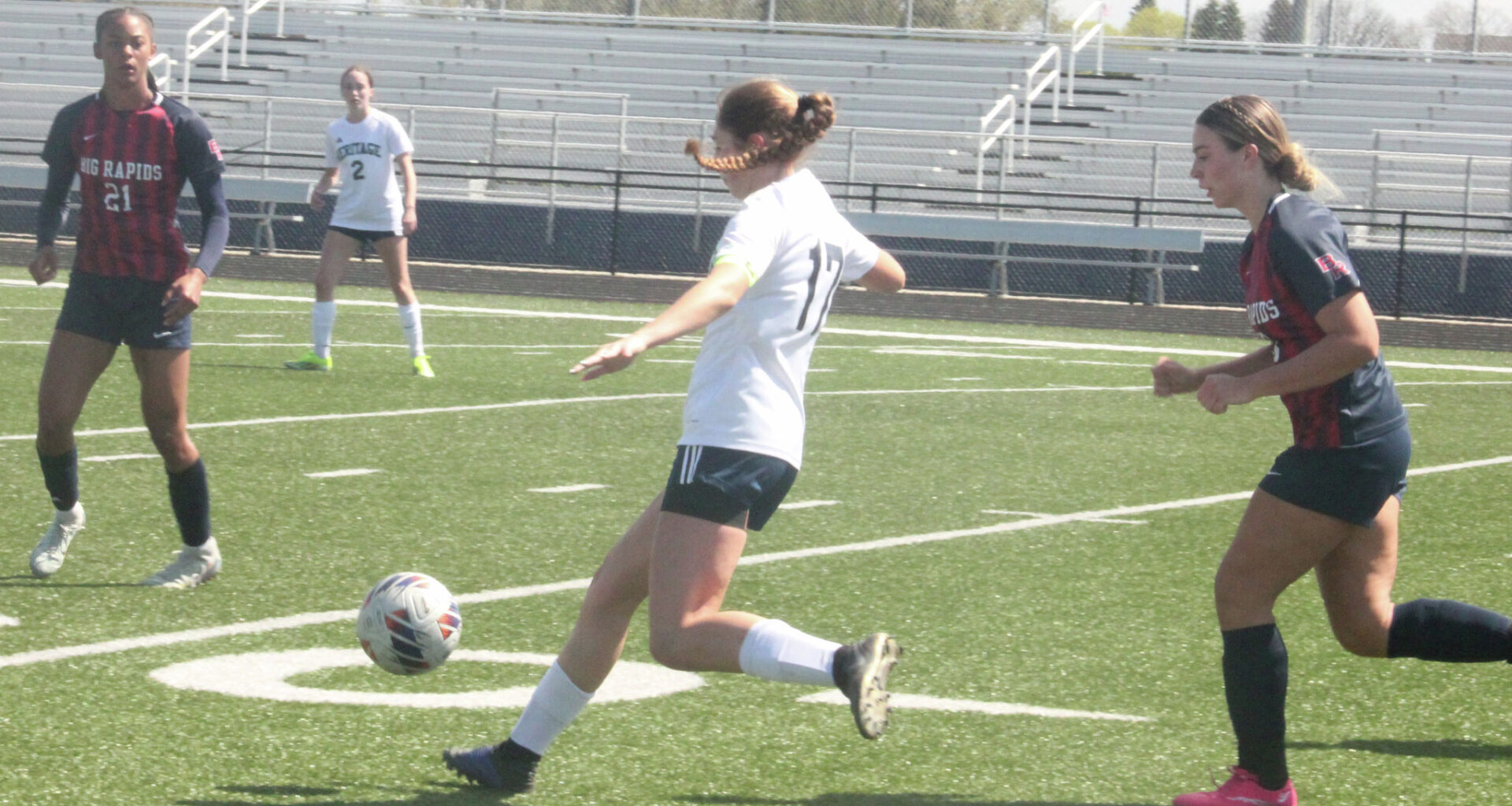 Big Rapids soccer team wins two games, loses shootout
