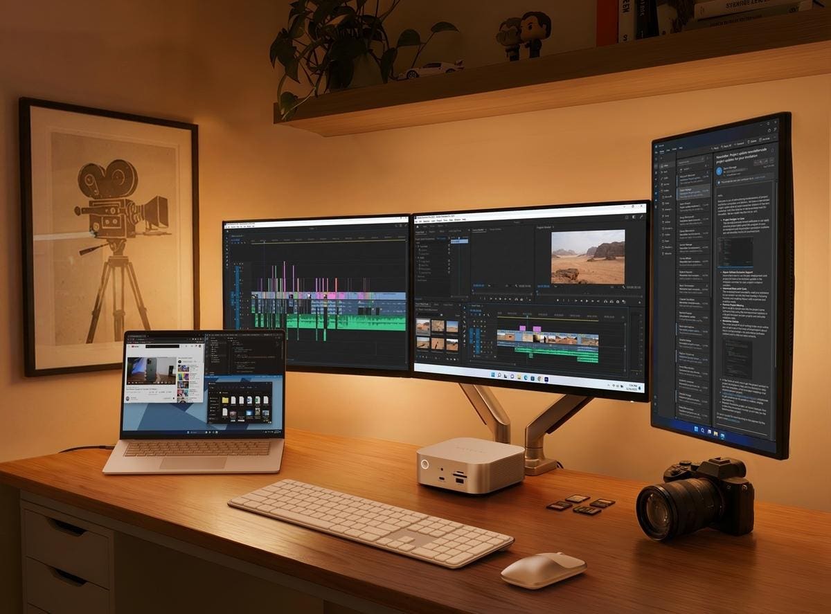 Satechi’s New Thunderbolt 5 CubeDock For The Mac Mini Begins Shipping