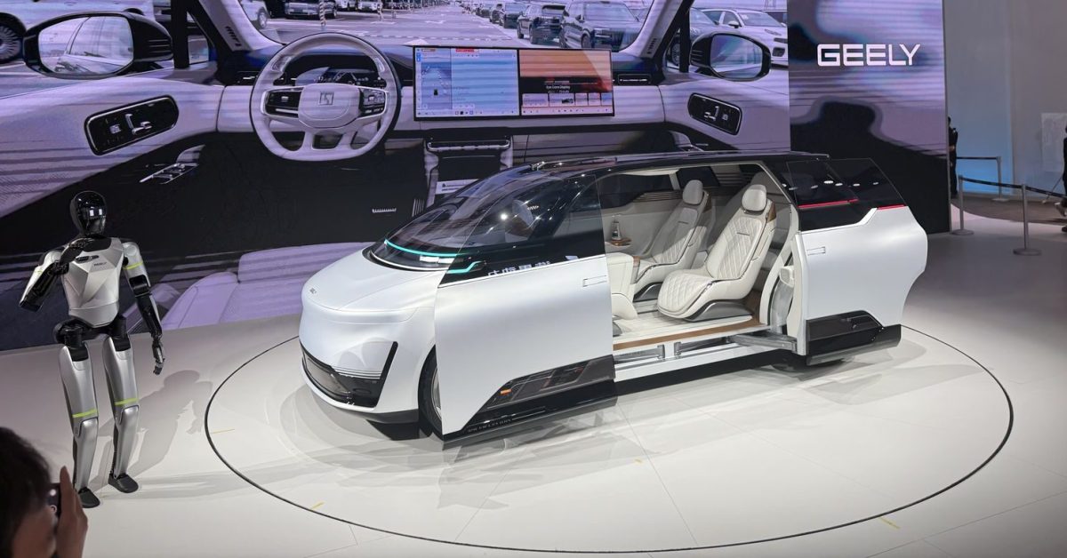 I went to the Beijing Auto Show and it's a glimpse at the future of the auto industry