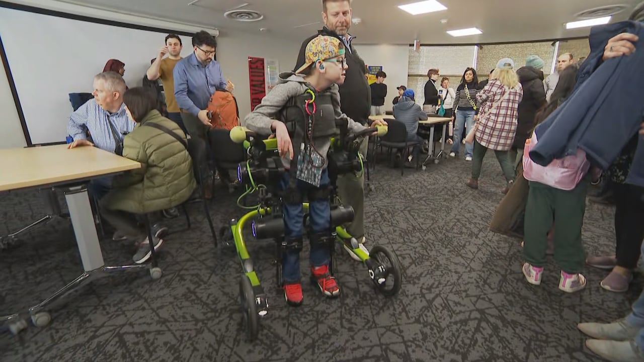CN Tower hosts event for children with mobility challenges