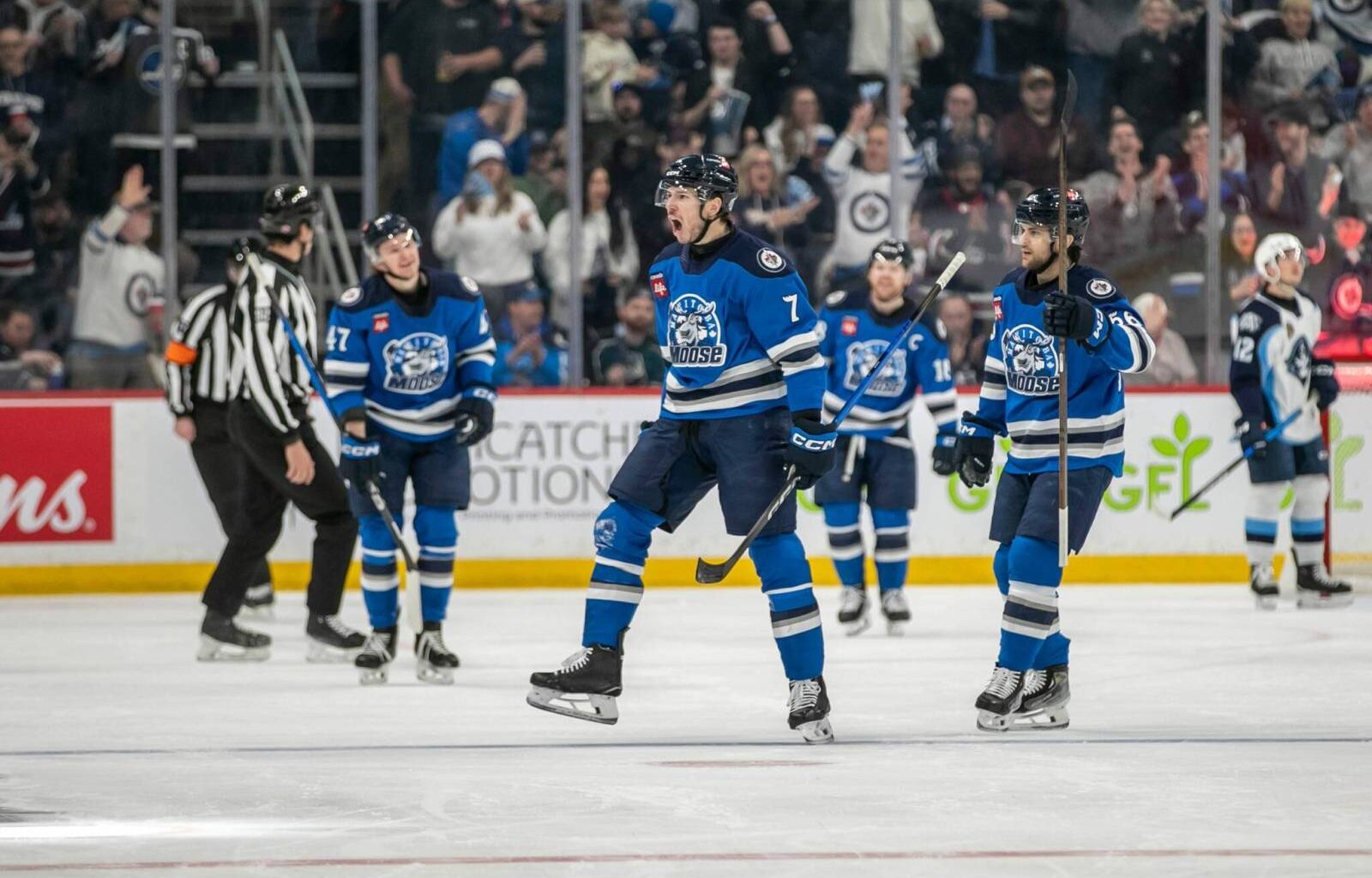 Moose beat Admirals, move on to second round – Winnipeg Free Press