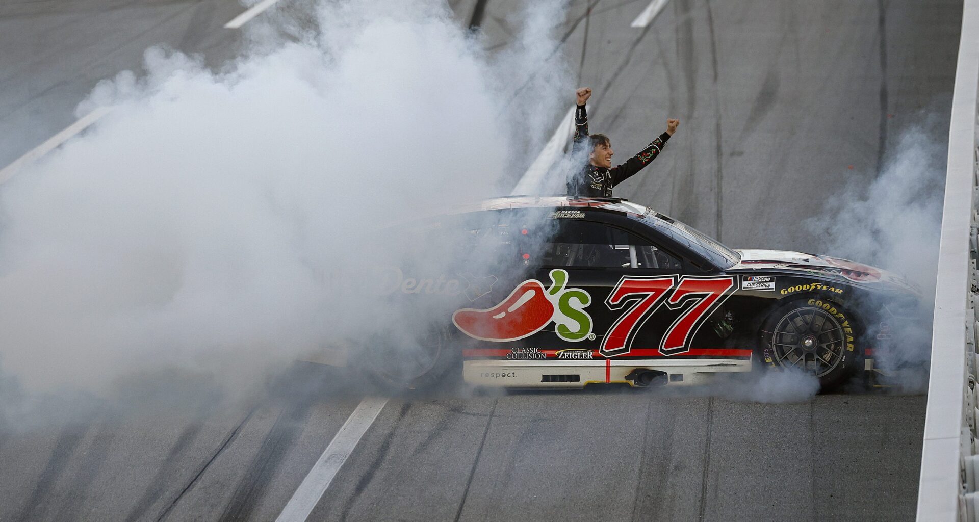 Carson Hocevar, An Unprecented NASCAR Win Celebration, And A Bright Future