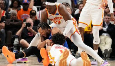 Celtics and Spurs can advance on Tuesday. The Knicks and Hawks play the first pivotal Game 5 of 2026