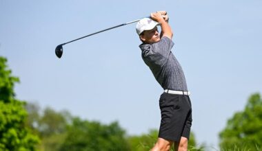 Men’s golf jumps to 4th place at MVC Championship