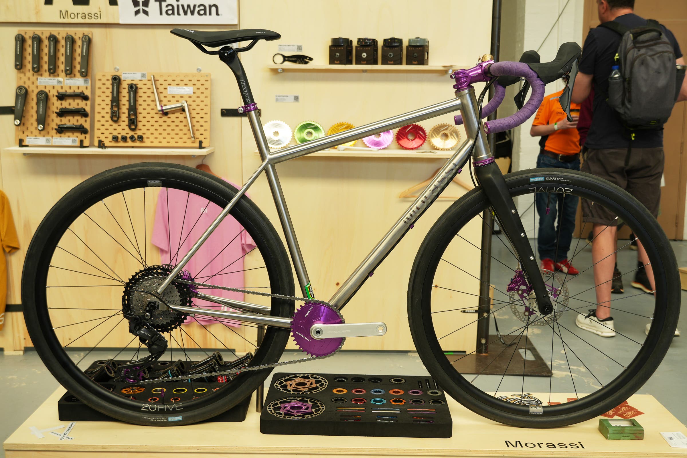 morassi ultra distance all road bike stainless steel