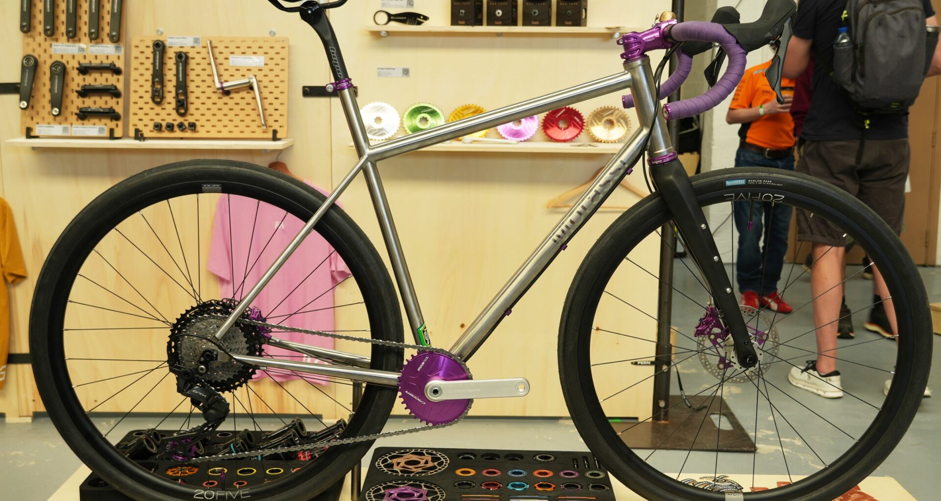 morassi ultra distance all road bike stainless steel