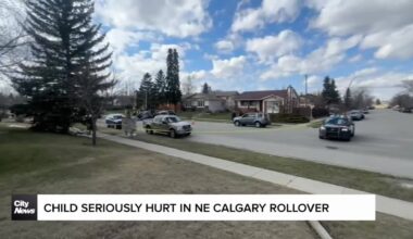 Child seriously hurt in NE Calgary rollover