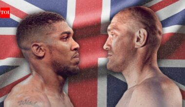 ‘Biggest fight in British boxing history’: Tyson Fury vs Anthony Joshua officially signed for 2026 Netflix showdown | International Sports News