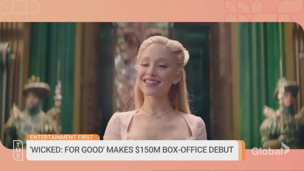 Click to play video: 'Wicked: For Good sets box office record with $226 million global haul'