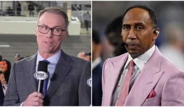 Kevin Harvick shoves Stephen A. Smith in a locker for saying NASCAR drivers aren’t athletes