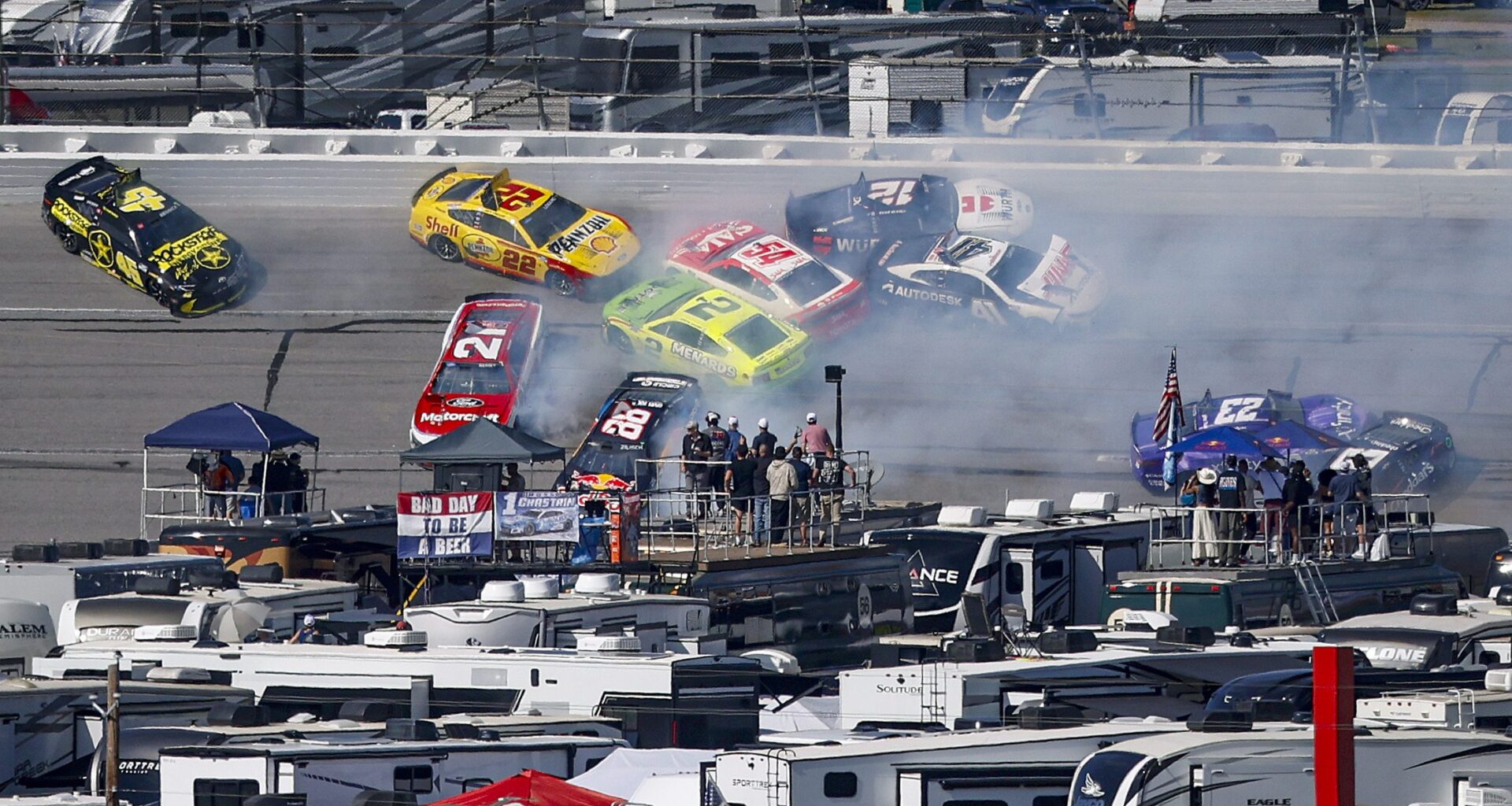 Biggest Talladega Crash Ever? Where Sunday’s ‘Big One’ Ranks