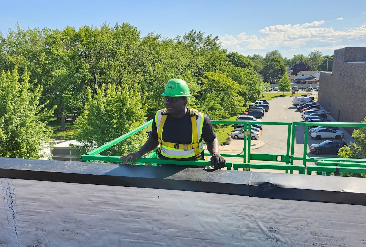a man on a jobsite