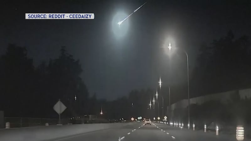 Vancouver Island meteor
