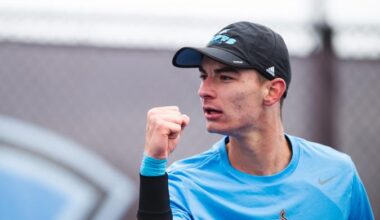 Jumbo Men's Tennis Brings Top Seed Into NESCAC Tournament This Weekend