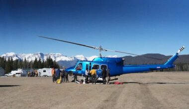 Skies are buzzing in west-central Alberta as prep for wildfire season gets underway