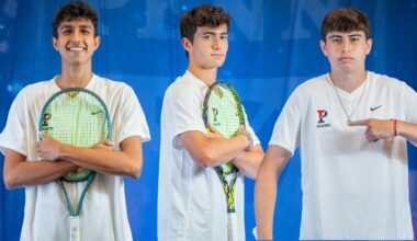 Graziani, Bharadwaj & Sandler Named All-Ivy for Men's Tennis