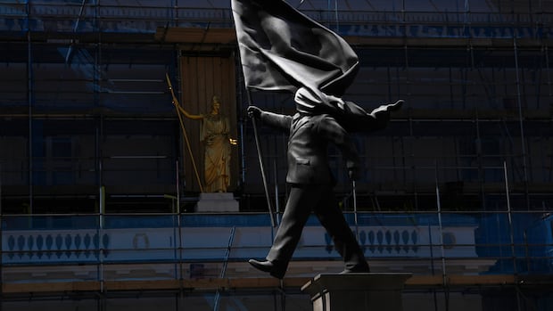 New Banksy statue appears in London