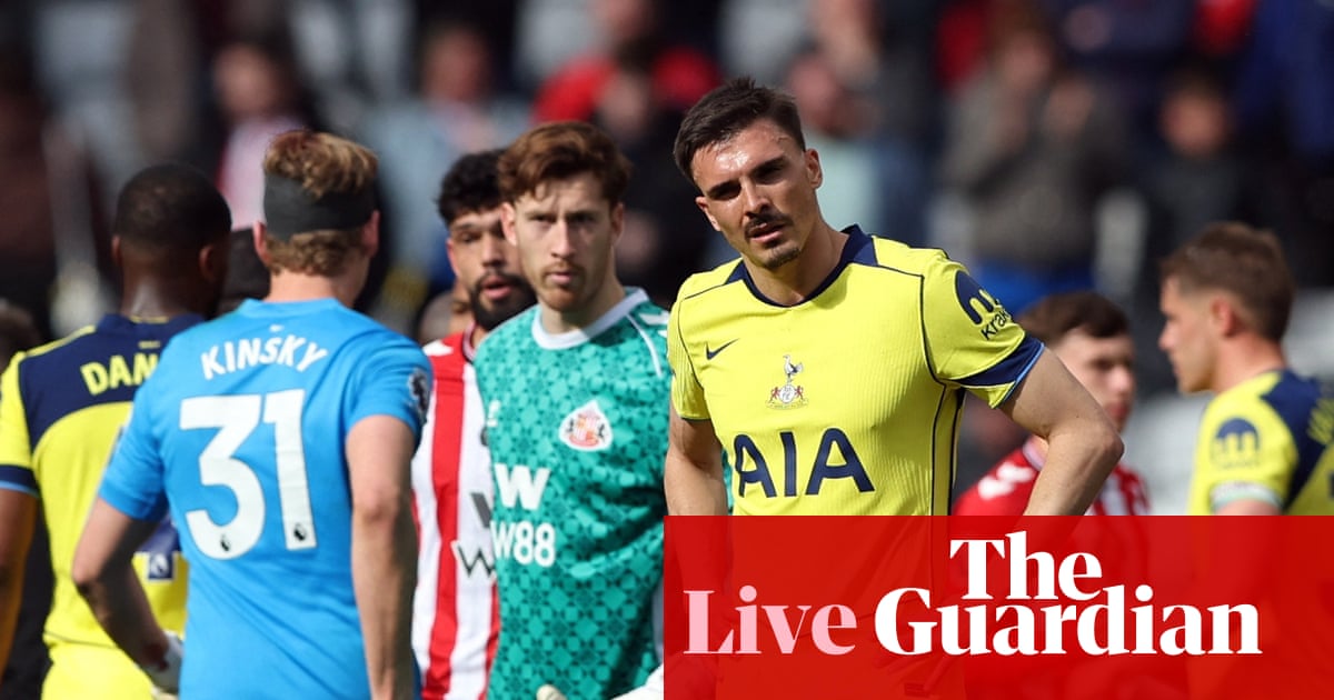 Sunderland 1-0 Tottenham, Nottingham Forest 1-1 Aston Villa, Crystal Palace 2-1 Newcastle: Premier League – as it happened | Premier League