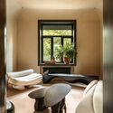 © Andriy Bezuglov Artistic Office of a Notary / Dolgopiatova Interior Design - Interior Photography, Living Room, Wood, Lighting, Chair