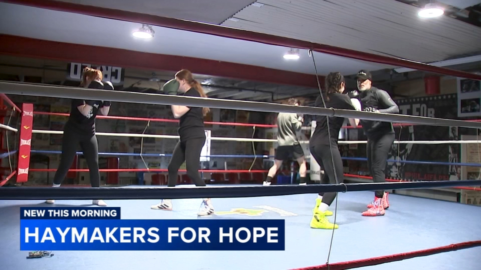 Amateur boxers prepare to go blow for blow in Philly, all for the fight against cancer