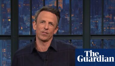 Seth Meyers on Kash Patel: ‘He has resting “run for your lives” face’ | Late-night TV roundup