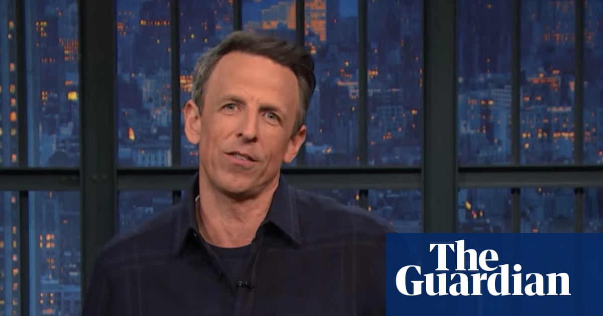 Seth Meyers on Kash Patel: ‘He has resting “run for your lives” face’ | Late-night TV roundup