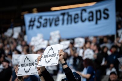 Vancouver Whitecaps fans bring 'Save the Caps' campaign to B.C. Place