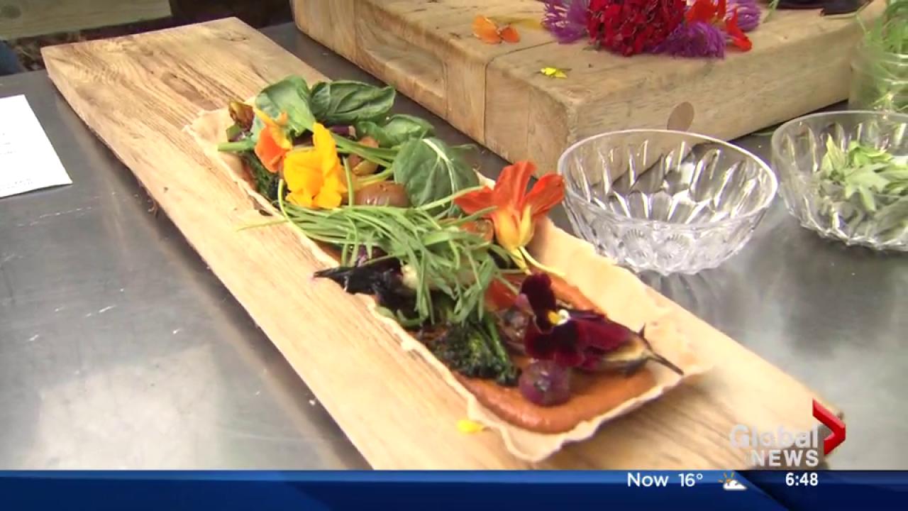 Click to play video: 'Explore Alberta: Local food dinners at Prairie Gardens in Bon Accord'