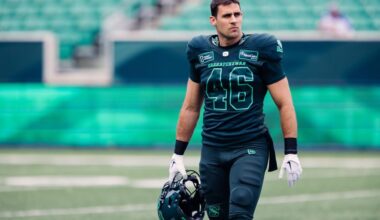 Jeremy O'Day recalls Saskatchewan Roughriders' controversial trade for 'all-time great' Jorgen Hus