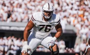 Canadian Albert Reese IV performs at Mississippi State pro day