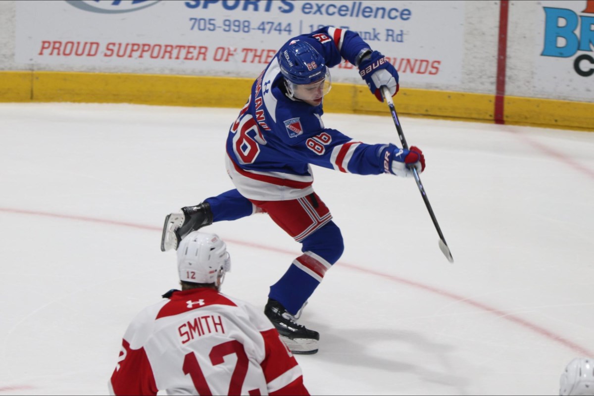 Second-period miscues cost Greyhounds in series-opening loss to Rangers